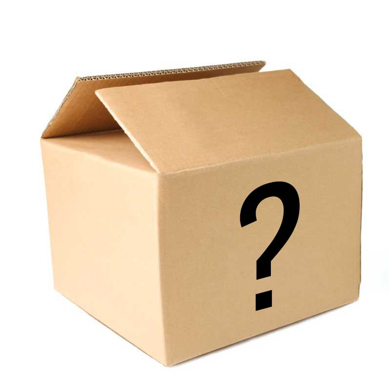 A box with a queston mark